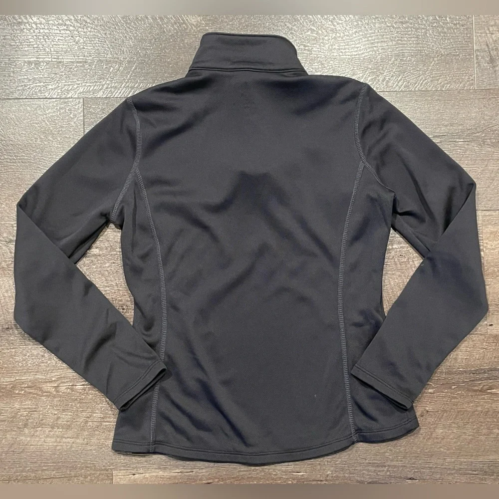Spyder Black Kids Half Zip Athletic Pullover Jacket Size Small